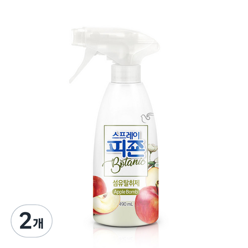 스프레이 피죤 섬유탈취제 보타닉 애플밤, 2개, 490ml