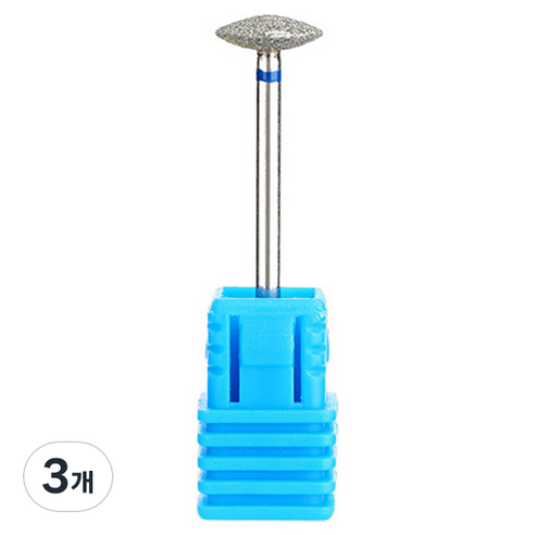 메탈 패디케어비트 05, 혼합색상, 3개