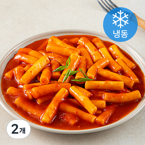 프레시오늘 쫄봉이 맛있게 매운 즉석 우리쌀 떡볶이 (냉동), 710g, 2개