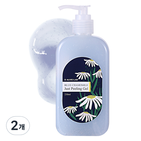 얼라이브랩 블루카모 저스트 필링 젤, 2개, 230ml