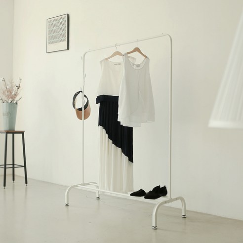 정리인행거 심플리프 스탠드 행거 105, White
