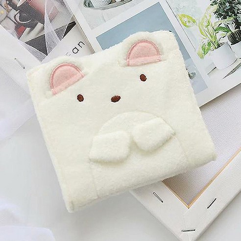 뽀짝 애니멀 친구들 접이식 생리대 위생 파우치