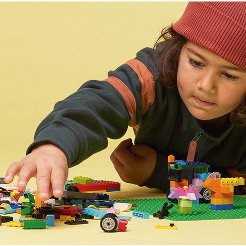 어린이를 위한 창의적인 레고 조립 장난감