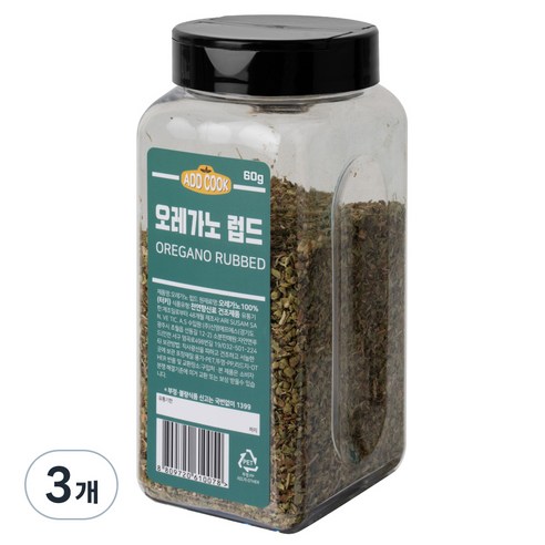 ADDCOOK 오레가노, 80g, 3개