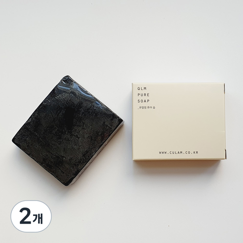 큘라M 큐엘엠 퓨어 솝, 100g, 2개