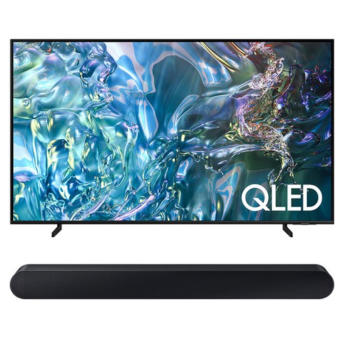 거실을 영화관으로! 삼성 4K QLED TV & 사운드바 세트로 꿈같은 홈 엔터테인먼트를 시작하세요!