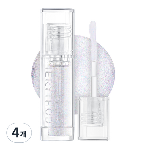 메리쏘드 블링츄 립 오일 3.5ml, 03 오로라, 4개