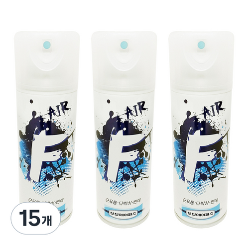 신신제약 스프레이 에어파스 F 300ml, 1개입, 15개