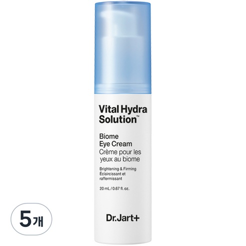 닥터자르트 바이탈하이드라솔루션 바이옴 아이 크림, 20ml, 5개