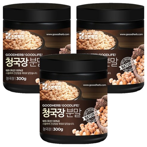 조은약초 청국장 분말, 300g, 3개