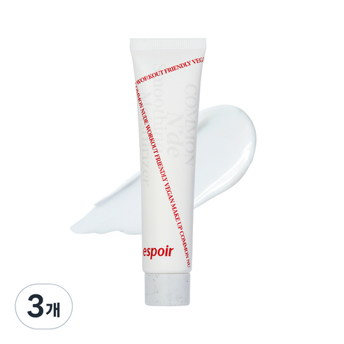에스쁘아 커먼누드 스무딩 모이스처라이저 메이크업 베이스 40ml, 3개