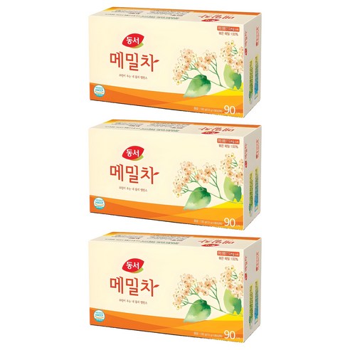 동서 메밀차 티백, 1.5g, 90개입, 3개
