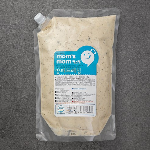 맘스맘 양파드레싱, 2kg, 1개
