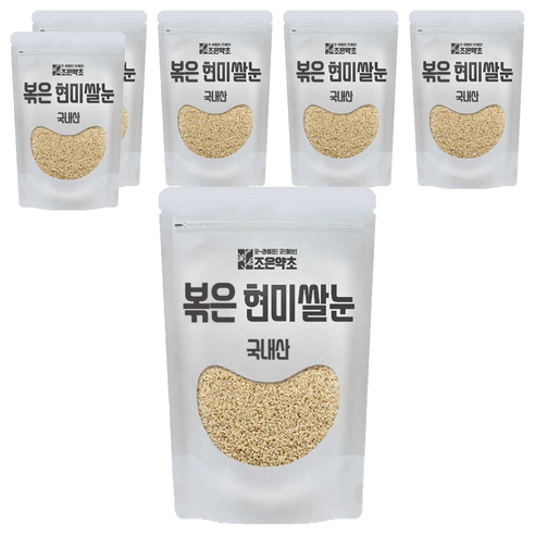 조은약초 볶은 현미쌀눈, 500g, 6개
