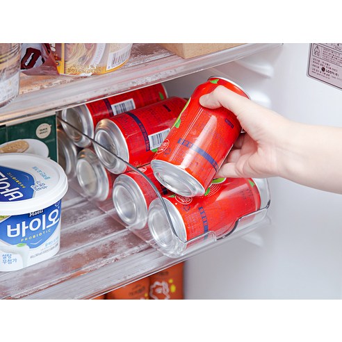 코멧 홈 캔음료 정리 보관 트레이: 냉장고와 판트리를 위한 필수 정리 솔루션