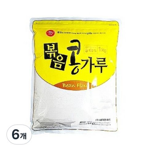 해가원 볶음 콩가루, 6개, 1kg
