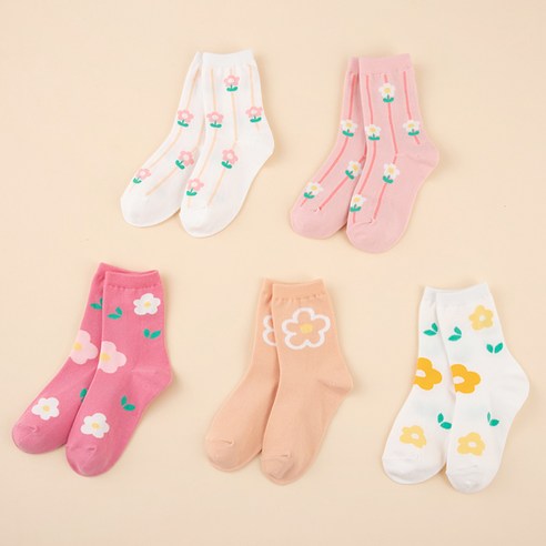 童襪 童襪 兒童圖案襪 兒童嬰幼兒雜貨男童女童通用襪子男童男童女童女童