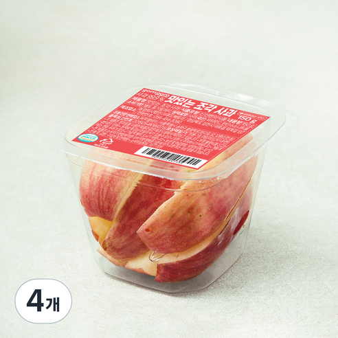 곰곰 맛있는 조각 사과, 4개, 150g