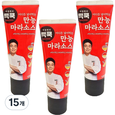 빽쿡 만능 마라소스, 120g, 15개