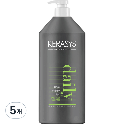 케라시스 데일리 두피케어 린스, 5개, 1.5L