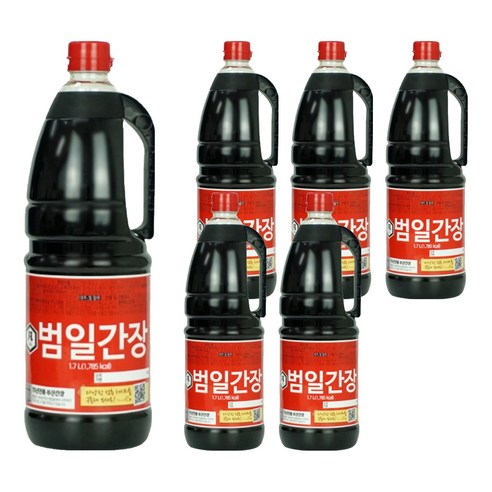 범일 간장, 1.7L, 6개