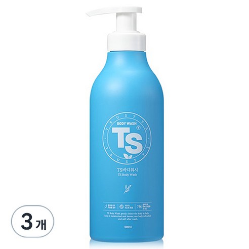 TS 바디워시 플로럴향, 500ml, 3개 ts샴푸 Best Top5