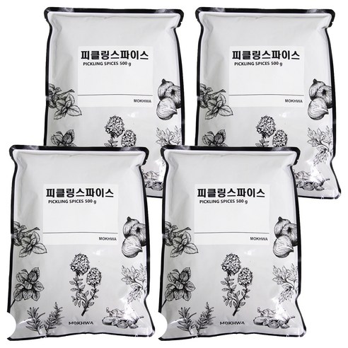 딜리셔스마켓 피클링스파이스, 500g, 4개