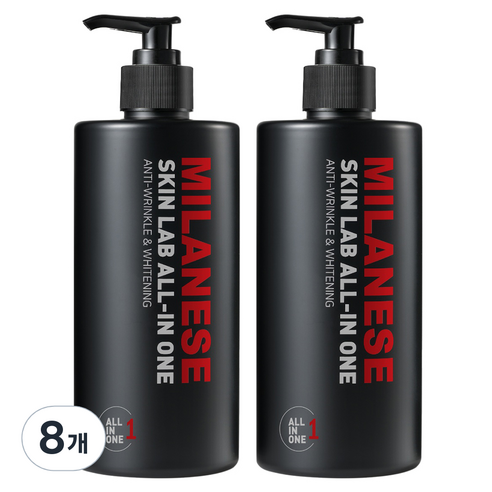 밀라네제 스킨랩 남성 올인원 로션 대용량, 500ml, 2개