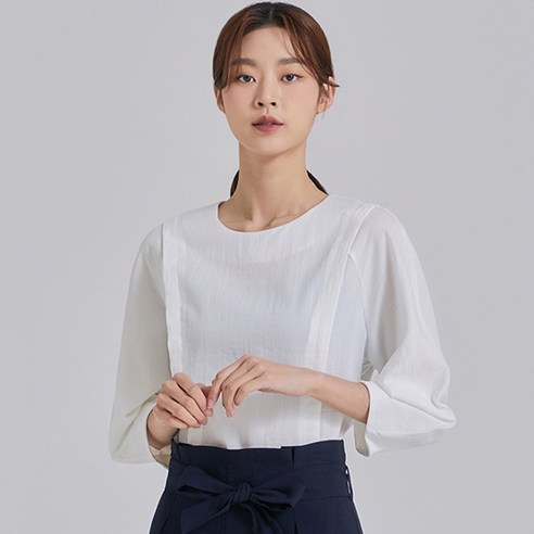 미쏘 벌룬소매 블라우스