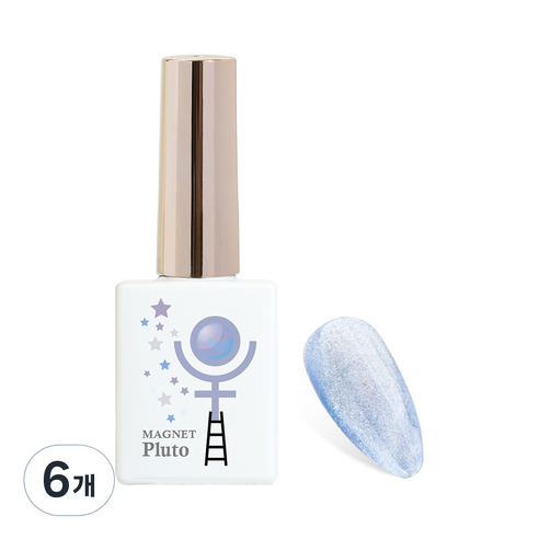 마그넷젤 밀키웨이 컬러젤 10ml, Pluto, 6개