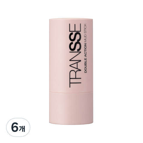 트랑쎄 더블액션 머드스틱 33g, 6개, 1개입
