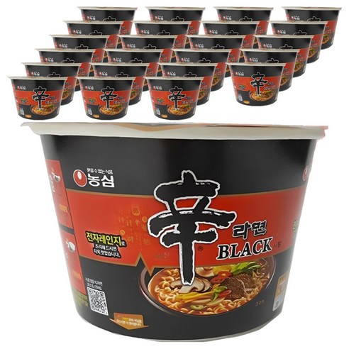 신라면 블랙 컵라면 101g