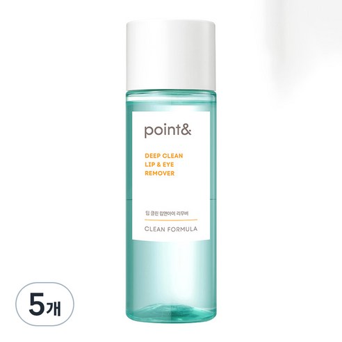 포인트앤 딥클린 립앤아이 리무버, 150ml, 5개