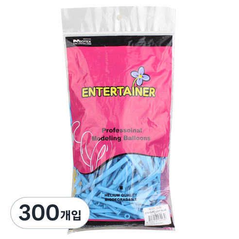 네오룬즈 260N 요술풍선, 스탠다드 라이트블루, 300개입