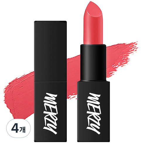 머지 더 퍼스트 립스틱, L3 캐치미, 3.5g, 4개