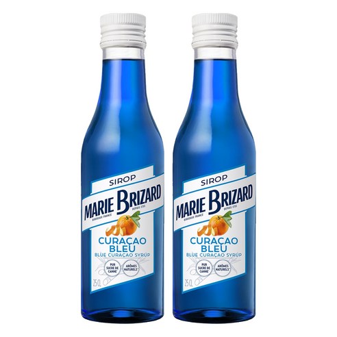 마리브리자드 블루큐라소 시럽, 250ml, 2개