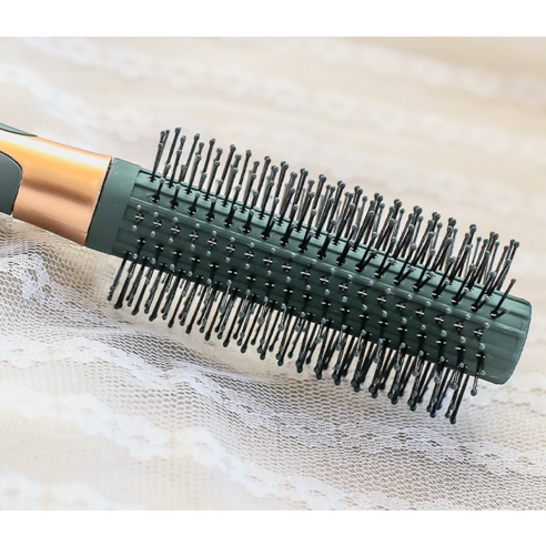 더웨일 롤 헤어 브러쉬, 다크그린, 1개