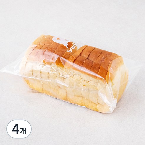 브로드카세 단백질을더한 발효종 두유두부식빵, 390g, 4개