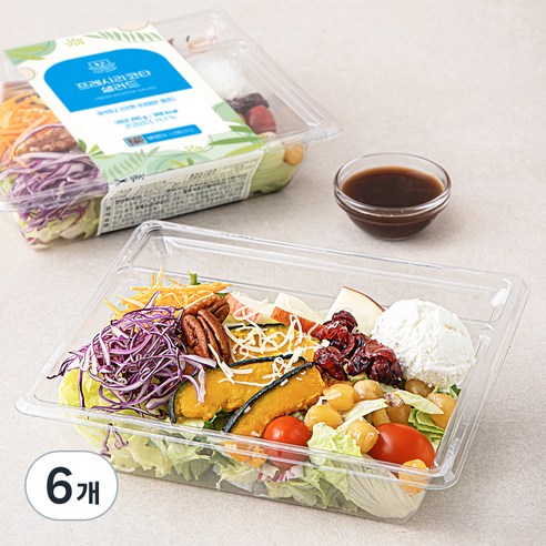 저스트그린 프레시리코타 샐러드, 245g, 6개