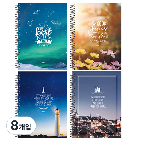 아이비스 연습장 MT10674, 랜덤 발송, 8개입