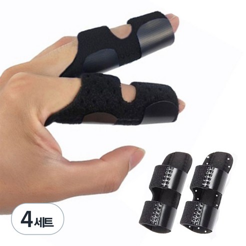 메디칼코어 고정 손가락보호대 기본형 + 통풍형, 4세트