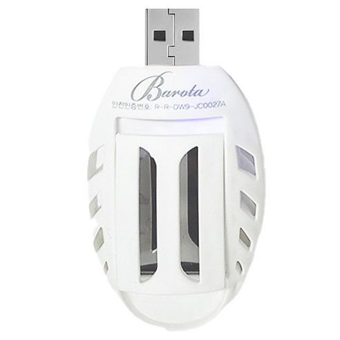 바로타 휴대용 USB 훈증기 화이트, JC0027A