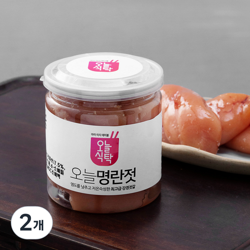 오늘식탁 명란젓 온란, 200g, 2개