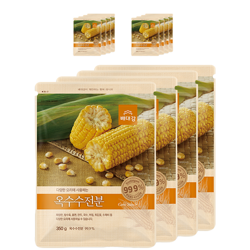 배대감 옥수수 전분, 350g, 12개