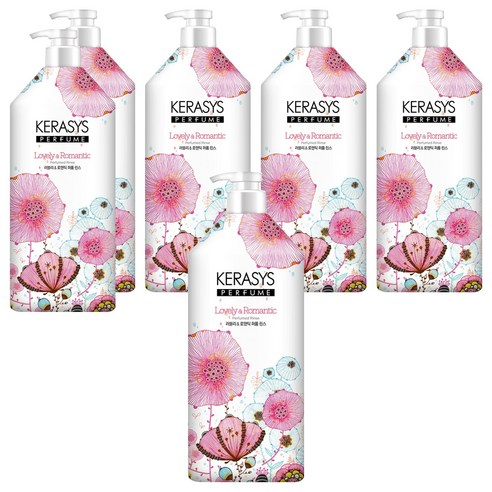 케라시스 퍼퓸 린스 러블리 앤 로맨틱, 1.5L, 6개