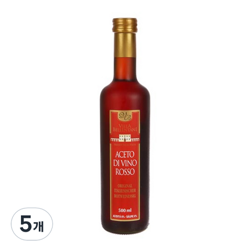 [A.I.모데나] 와인 식초, 500ml, 5개