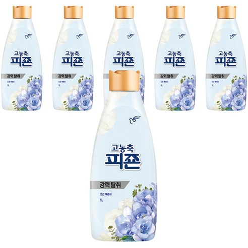 고농축 피죤 강력탈취 오리지널 오션후레쉬 섬유유연제, 2L, 3개