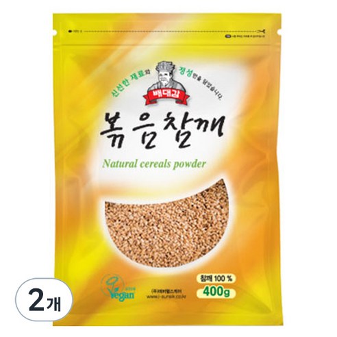 배대감 볶음참깨, 400g, 2개