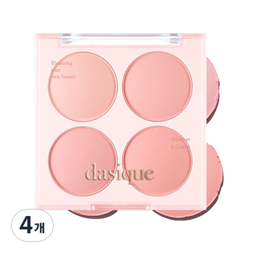 데이지크 블렌딩 무드 치크 16.8g, 07 캔디 베리, 4개