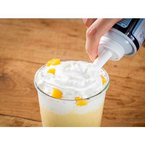 3초 만에 완성하는 홈카페의 마법, 메글레스프레이 휘핑크림